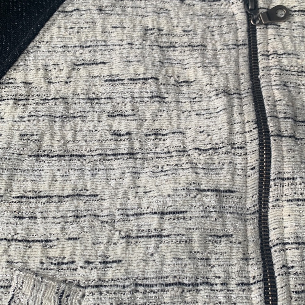 Dolan Mixed Material Sweater - image 2